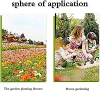 Vista 5 de Maceta de bulbo con marca de profundidad, herramienta de plantación de bulbos de jardín de acero, maceta de bulbo con mango para excavar y rellenar