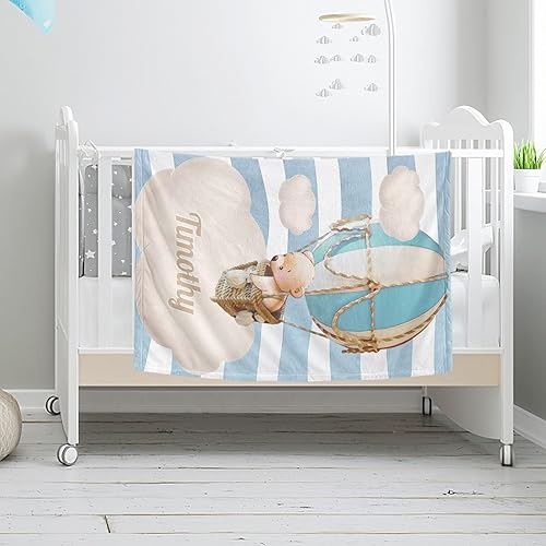Miniatura 3 de Manta de bebé personalizada con oso de peluche, regalos para la mejor mamá incluso para recién nacidos, artículos esenciales para bebés