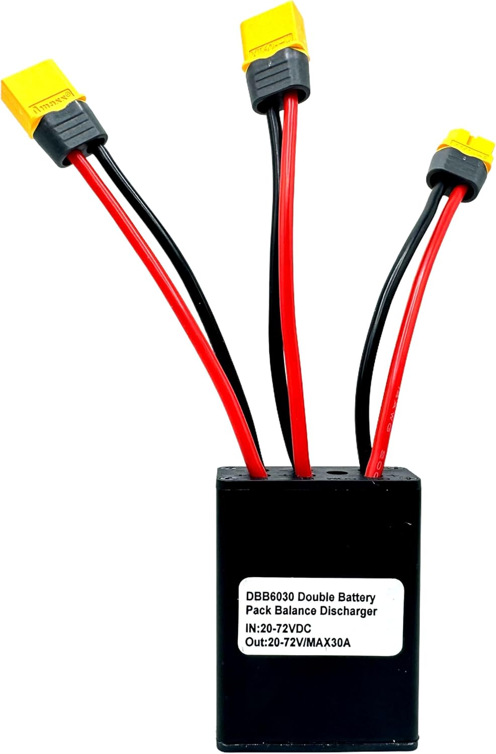 30A Dual Battery Balancer for 500W Electric Bike Two Battery Discharge Converter for Ebike Extend Capacity