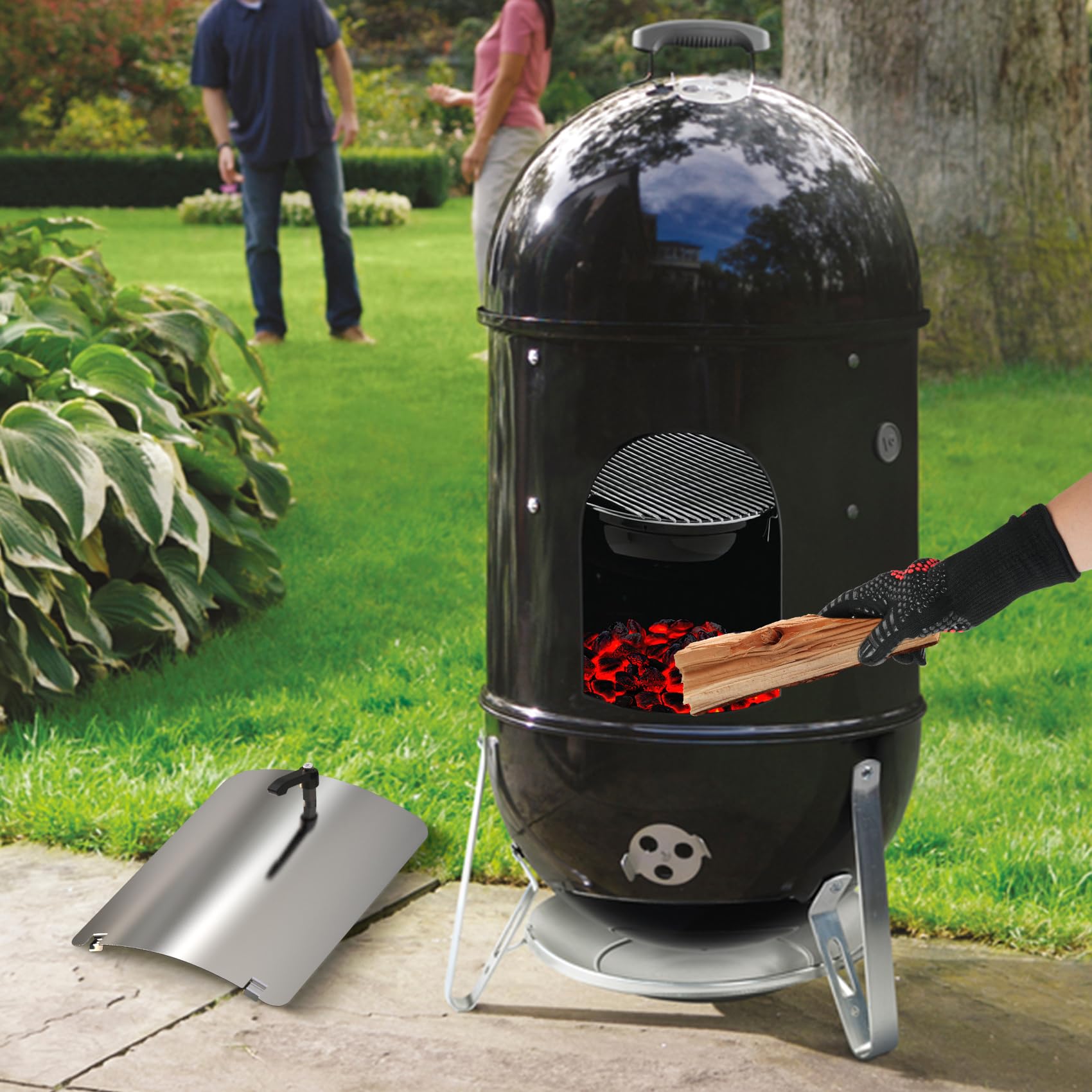 Amazon.com : onlyfire Stainless Steel Door Assembly Fits Weber 18