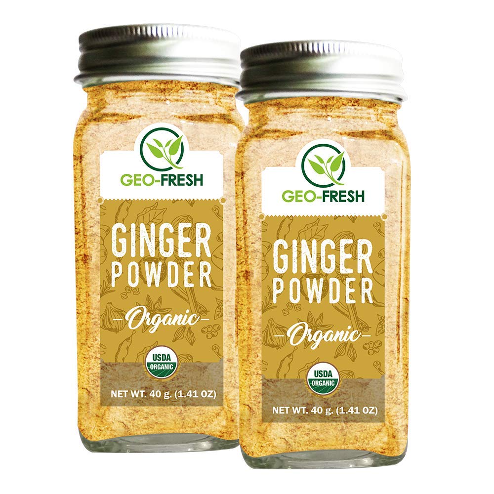 Geo-Fresh Organic Ginger Powder, 45g (Pack of 2) | Saunth Powder| Sukku ...