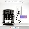 Enchufe Inteligente, Enchufes WiFi 10A Compatibles con Alexa y Google Home | Temporizador con Control Remoto por App, Solo Wi-Fi 2.4GHz, Sin Hub, Certificado ETL FCC, Blanco 3