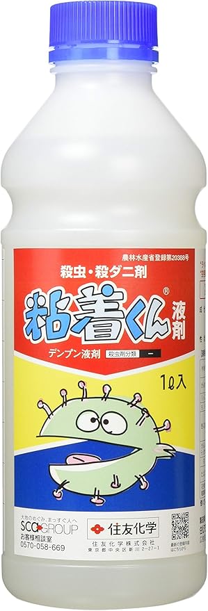 Amazon Co Jp 住友化学 殺虫 殺ダニ剤 粘着くん液剤 1l Diy 工具 ガーデン