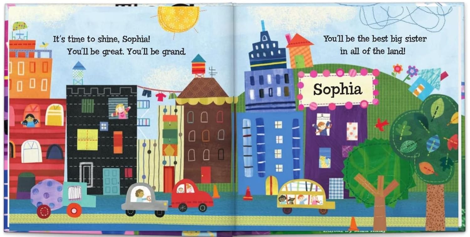 Super Incredible Big Sister to Twins - Personalized Children's Story - I See Me! (Hardcover)