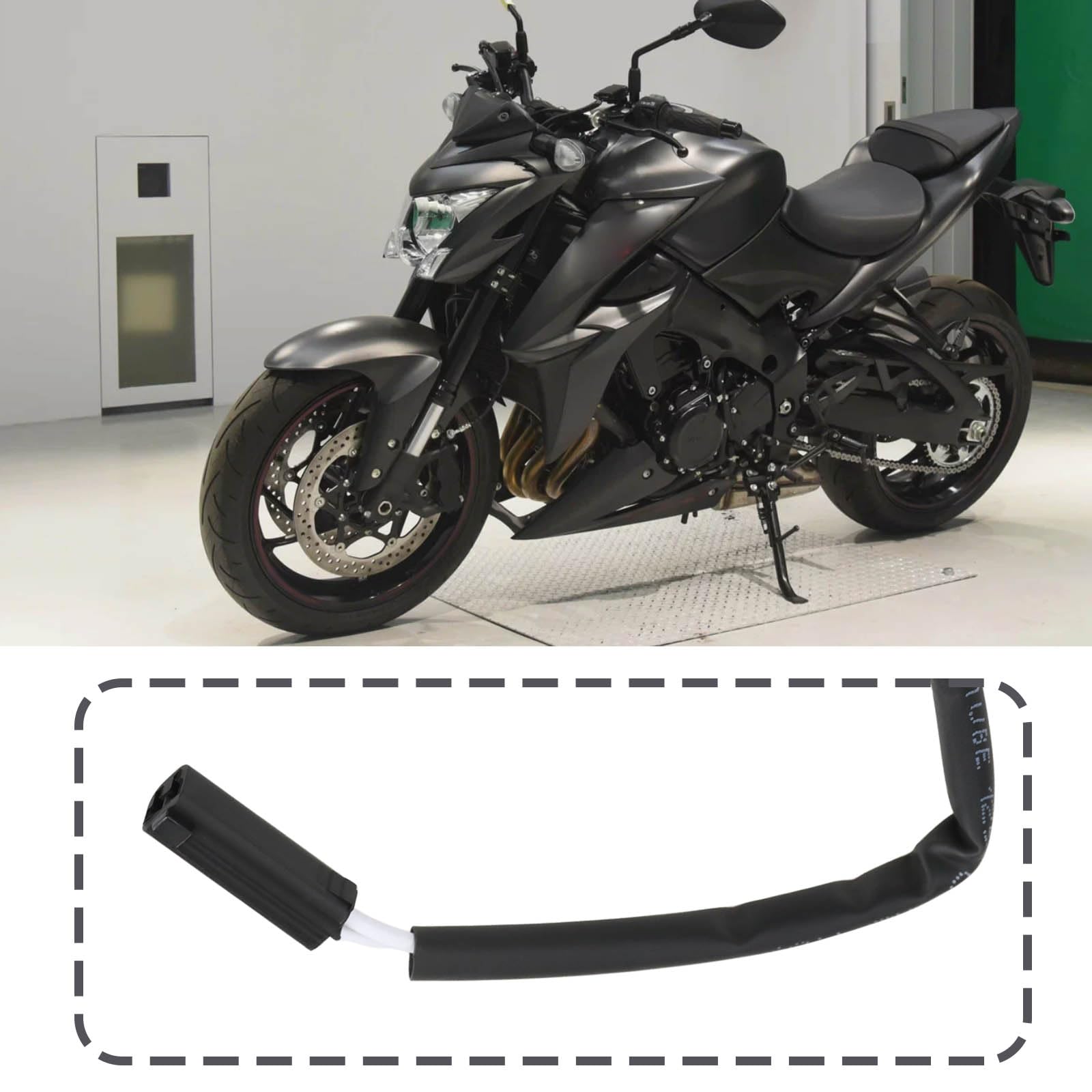 2 szt. przewodów kierunkowskazu LED kompatybilne ze złączami Suzuki GSX-S1000 2015-2021