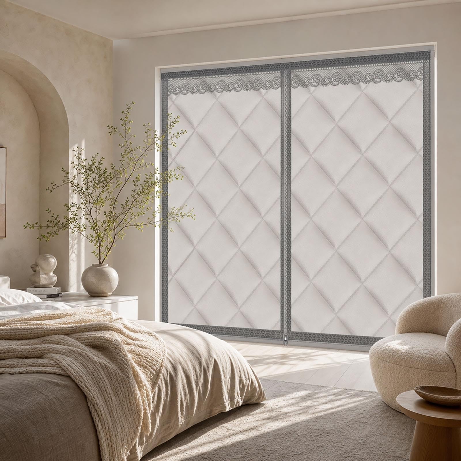 Cubierta Térmica para Ventana Kit de Sellado Cortavientos Invierno