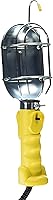 Bayco SL-425A Heavy-Duty Metal Guard Incandescent Work Light - 25ft 16-Gauge Cord, Grounded Outlet, Hands-Free Hook