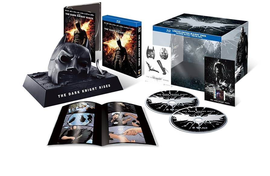Amazon.co.jp: ダークナイト ライジング BATMAN COWL ブルーレイ