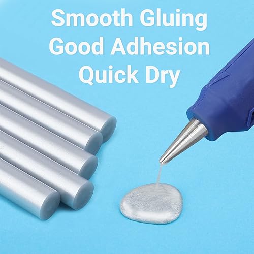 Miniatura 17 de ENPOINT Barras de pegamento caliente de color dorado metálico, tamaño completo, 36 unidades de 4 pulgadas de largo x 0.43 pulgadas de diámetro