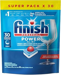 Finish® Tabletas Lavavajillas Powerball All in One Max 30 Tabs