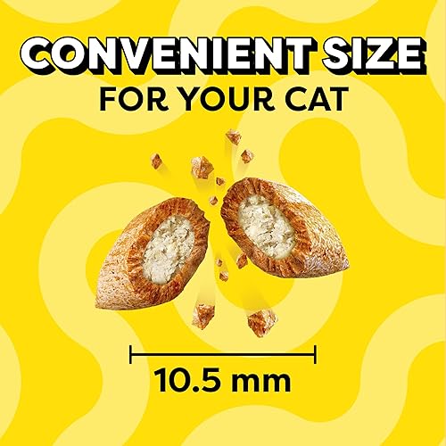 Miniatura 9 de TEMPTATIONS Classic Bocadillos crujientes y suaves para gato sabor lácteo cremoso, 16 onzas Envase