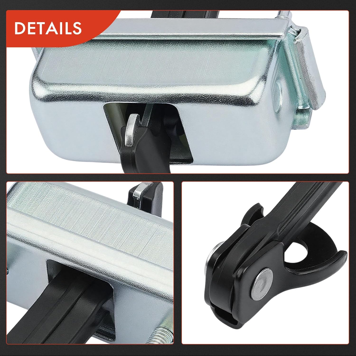 A-Premium Front Left or Right Door Check Strap Stopper Compatible with Chevrolet Cruze 2011-2015, Cruze Limited 2016