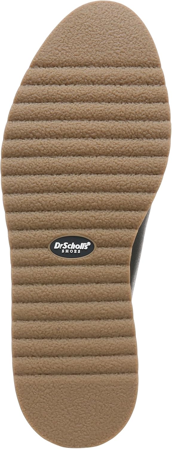 Dr. Scholl's Shoes Women's Jetset Slip On Wedge Loafer, Black Smooth, 11 - Image 4