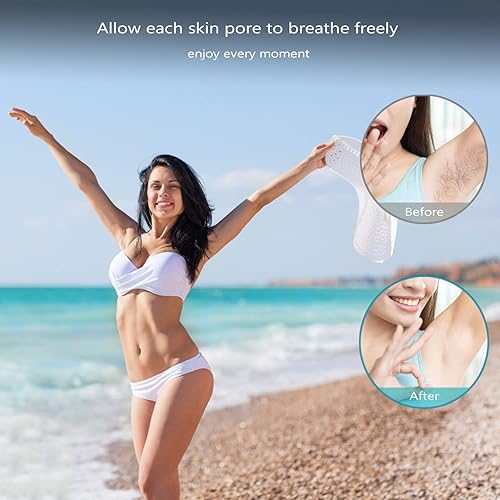 Miniatura 5 de Removedor de pelo de cristal, mágico sin dolor, reutilizable, borrador de pelo para mujeres, piernas, brazos, depiladores de área grande para