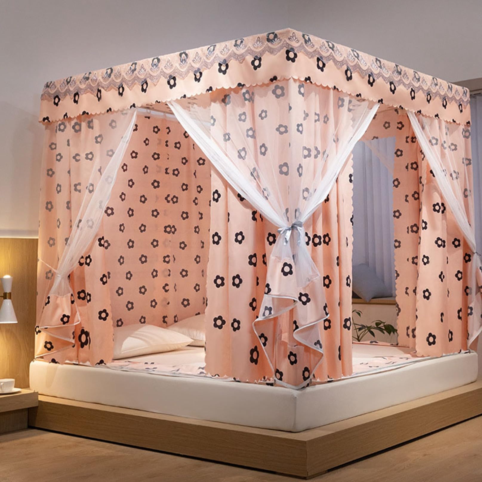 アンティーク蚊帳　おしゃれな吊り金具付き　10から12畳用 アンティーク蚊帳 おしゃれな吊り金具付き 10から12畳用 蚊帳