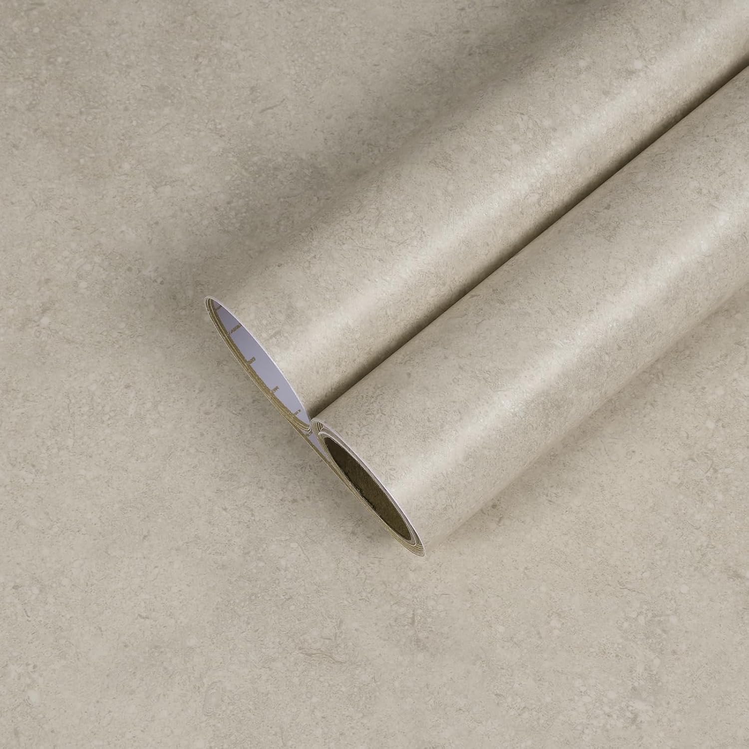CHIHUT 12"x472" Beige Granite Wallpaper Matte Marble Contact Paper Peel and Stick for Table Shelf Waterproof Self Adhesive Granite Countertop Paper Removable Marble Wall Paper for Kitchen Bathroom