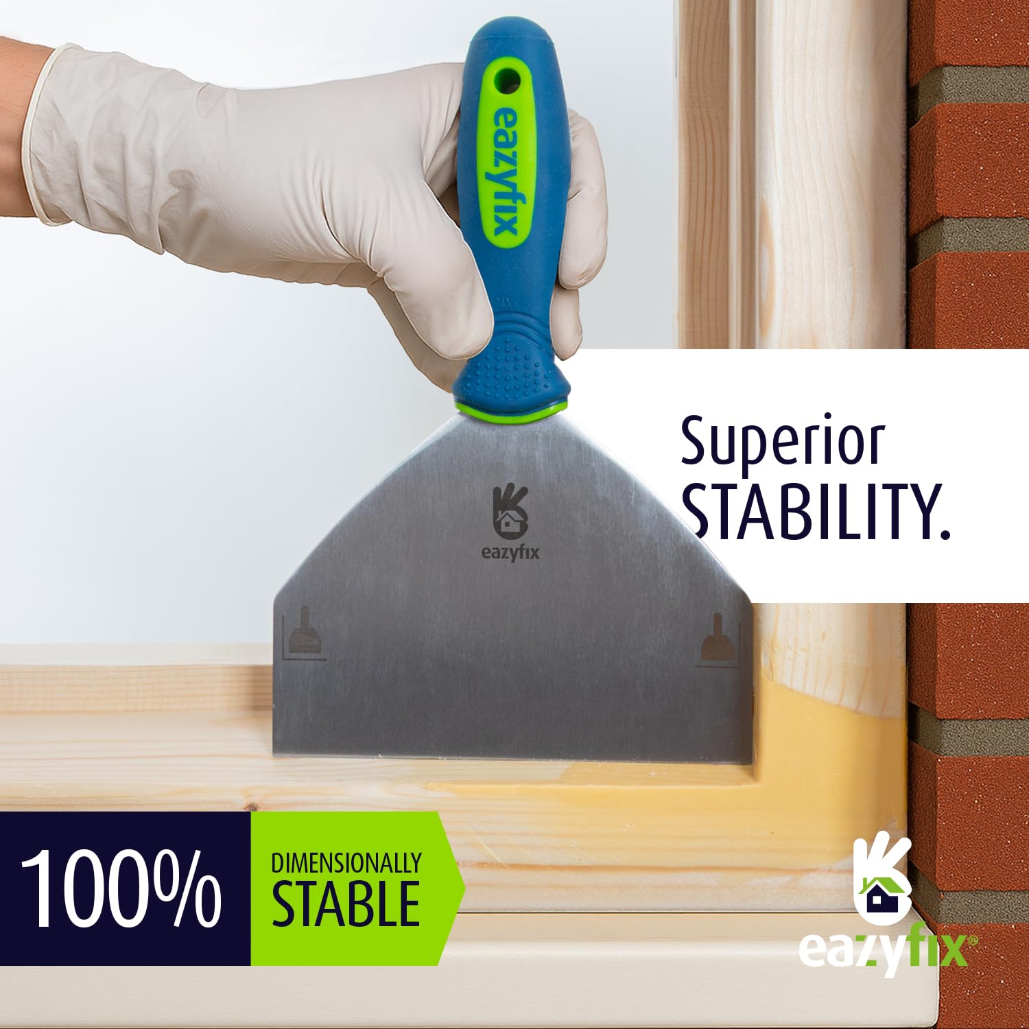 EAZYFIX® Holzfäule Reparaturset - Premium Holzspachtelmasse und Zubehör