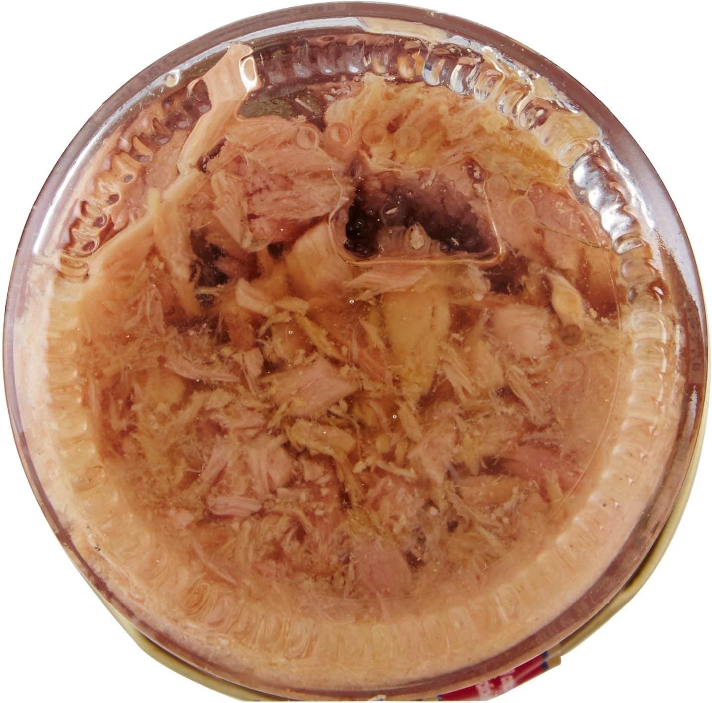 Italian Gourmet Filetti di Tonno in Olio d'Oliva Glas Thunfisch 12 x 150g | Tranci teneri e proteici, nachhaltig gefangen, perfetti per insalate, Gesamtnettogewicht 1,8 kg + Kostenlos Polpa 400g