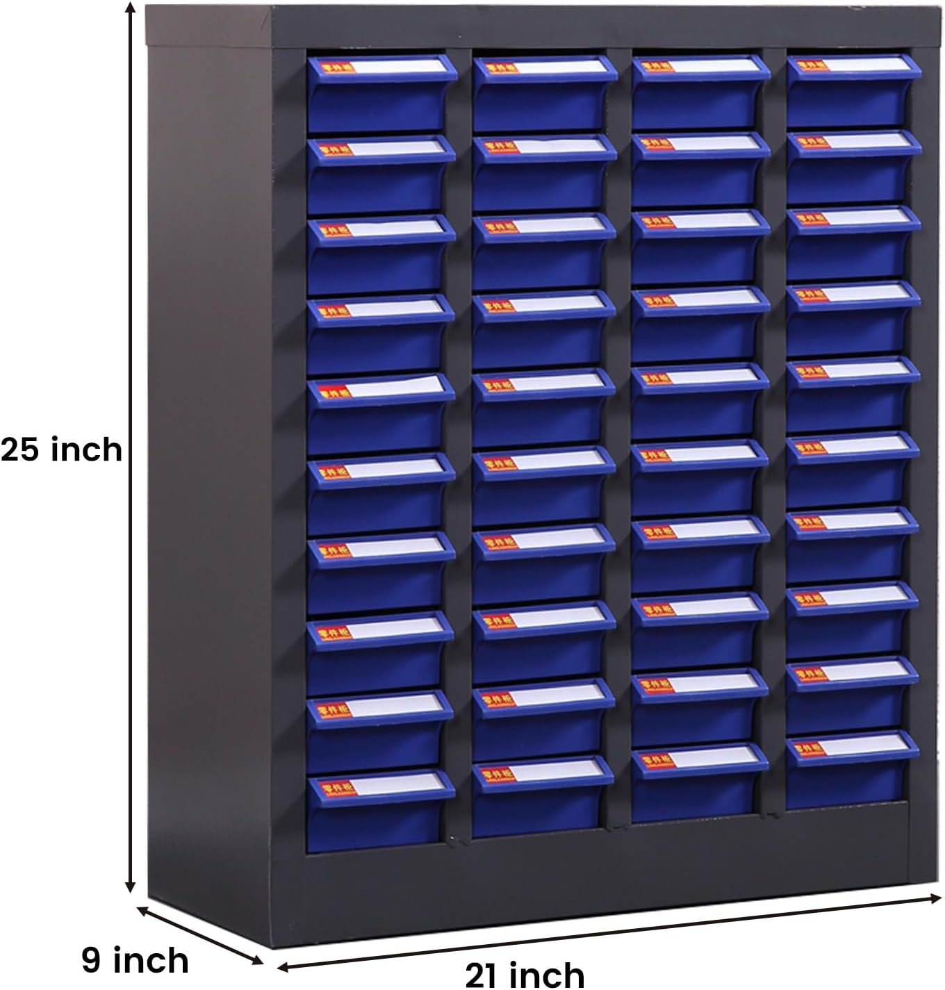 Hardware Organizer Storage Cabinet Parts Storage Box Tool Storage Cabinet for Parts 40 Drawers Without Doors