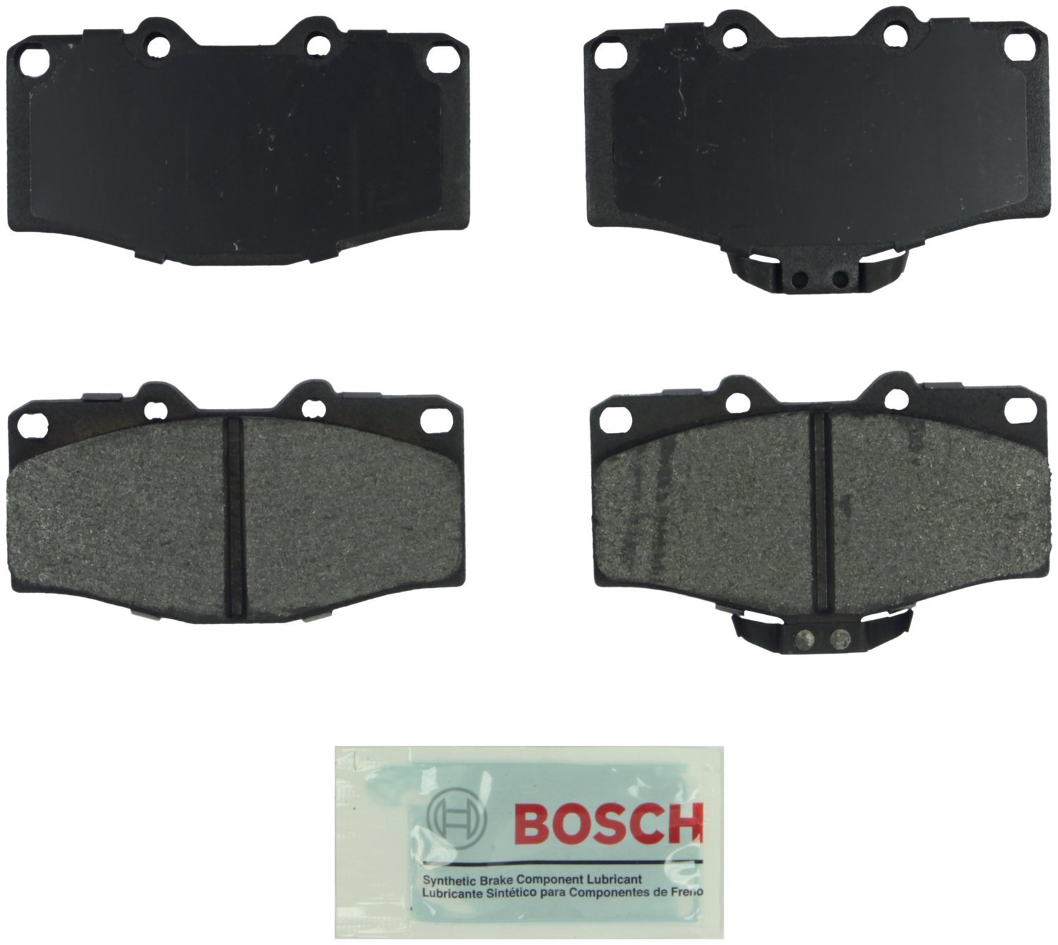 Bosch BE1324H Blue Disc Brake Pad Set with Hardware - FRONT — view 272