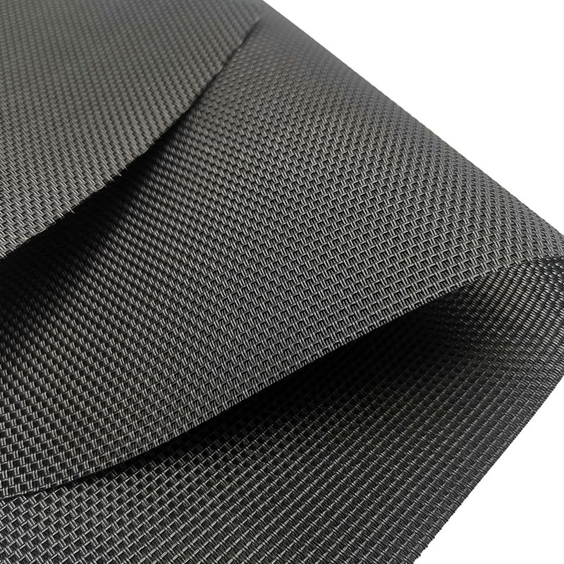 Tela impermeable Teslin PVC transpirable para bricolaje, para sillón reclinable de playa, oficina, tela para exterior (Negro, 2.0Mx1.7M)