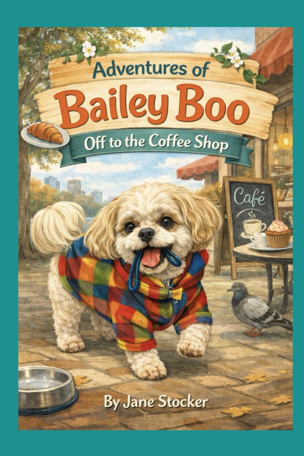 Off to the coffee shop (Adventures of Bailey Boo)