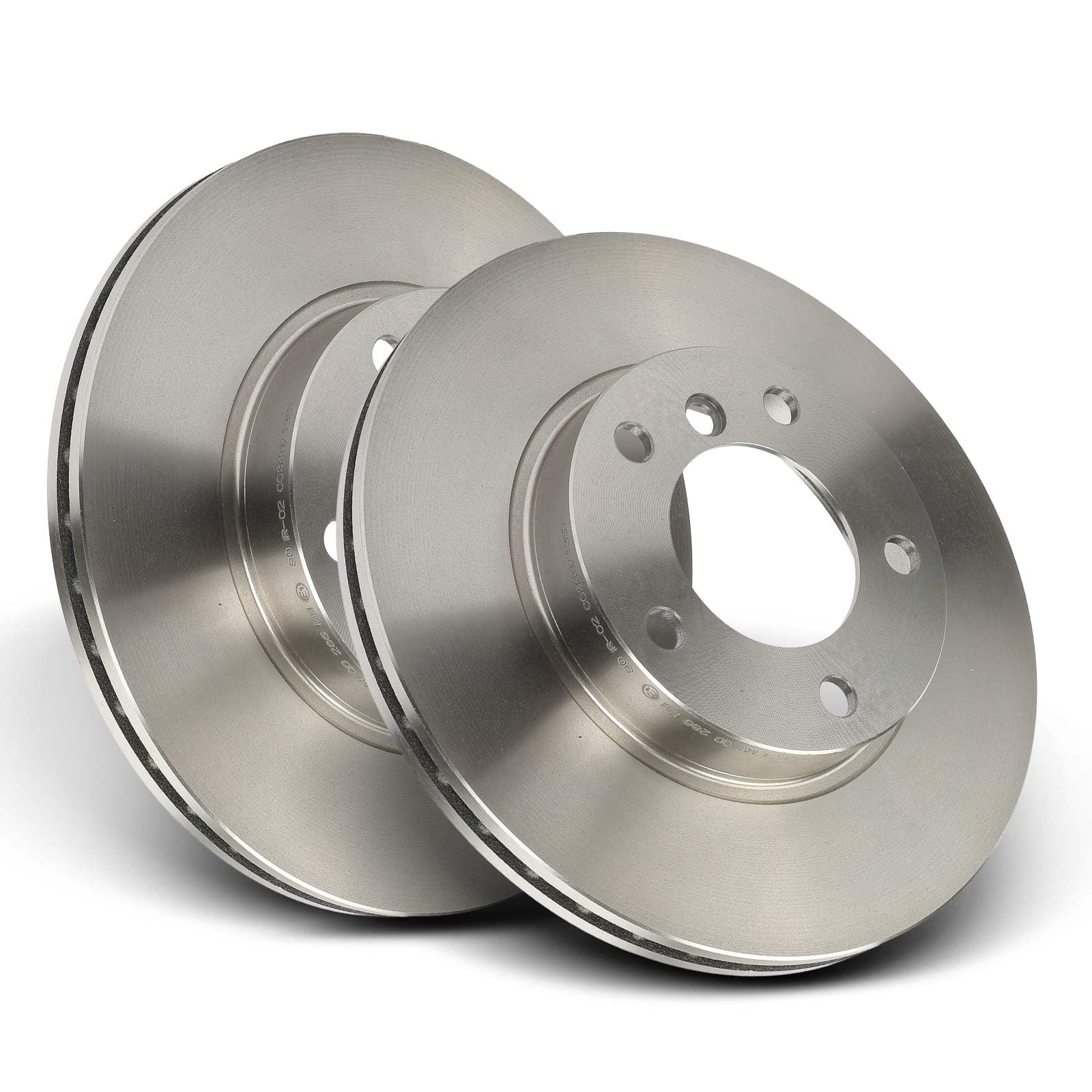 Frankberg Bremsensatz inkl. 2x Bremsscheiben + 4x Bremsbeläge Vorne Kompatibel mit 3er Compact E46 3er E46 3er Touring E46 3er Cabriolet E46 Replace# 34116761244