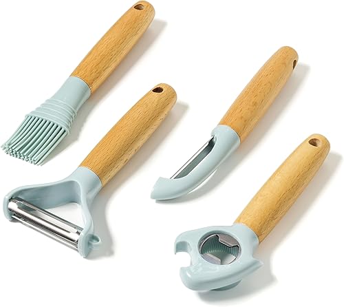 Beille Utensilios de cocina para hornear Suministros de preparación de comidas Gadgets Set de herramientas pastel 4pc