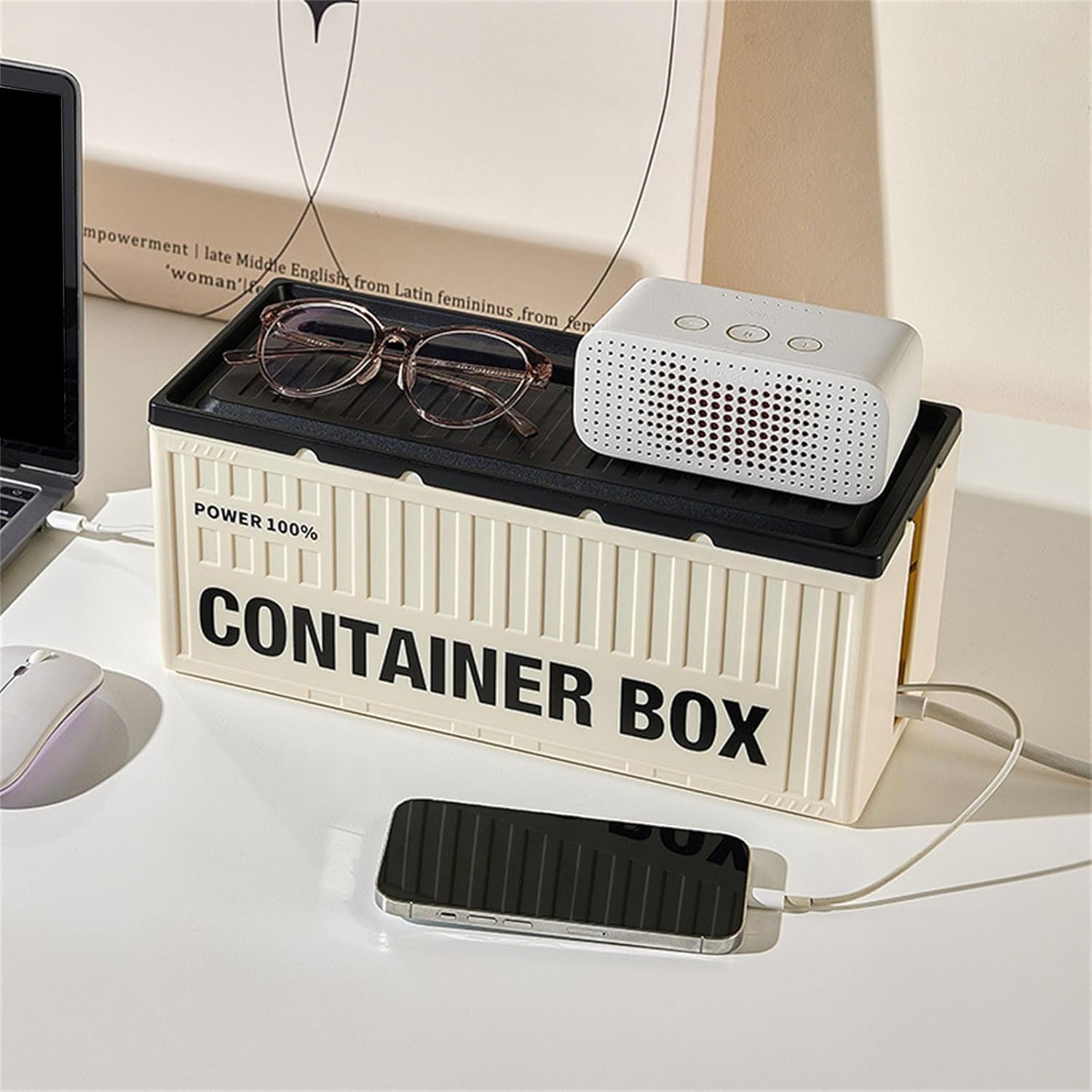 Water Cable Storage Solution Multipurpose Cable Management Box for Efficient Cables Storage and Protect