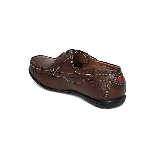 Duke brown casual shoes Clearance