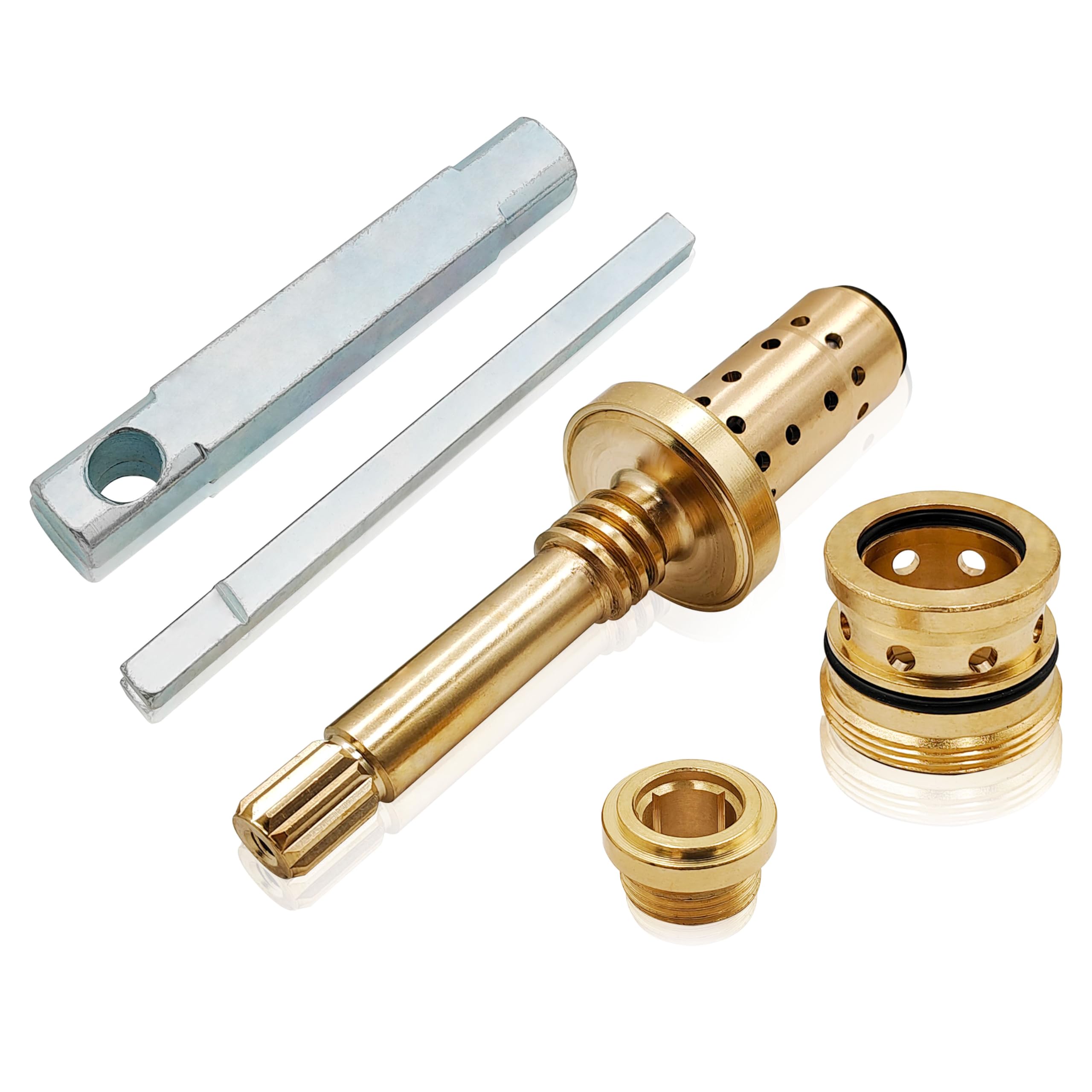 REB Kit completo de reconstrucción de válvula para válvula Symmons Temptrol, con ajuste automático y equilibrio de presión de agua caliente y fría