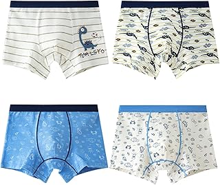 Calzoncillos para hombre orgánicos para niños, calzoncillos tipo bóxer de algodón, para niños, grandes, para estudiantes, pantalones cortos para niños, super slip para niños, 152