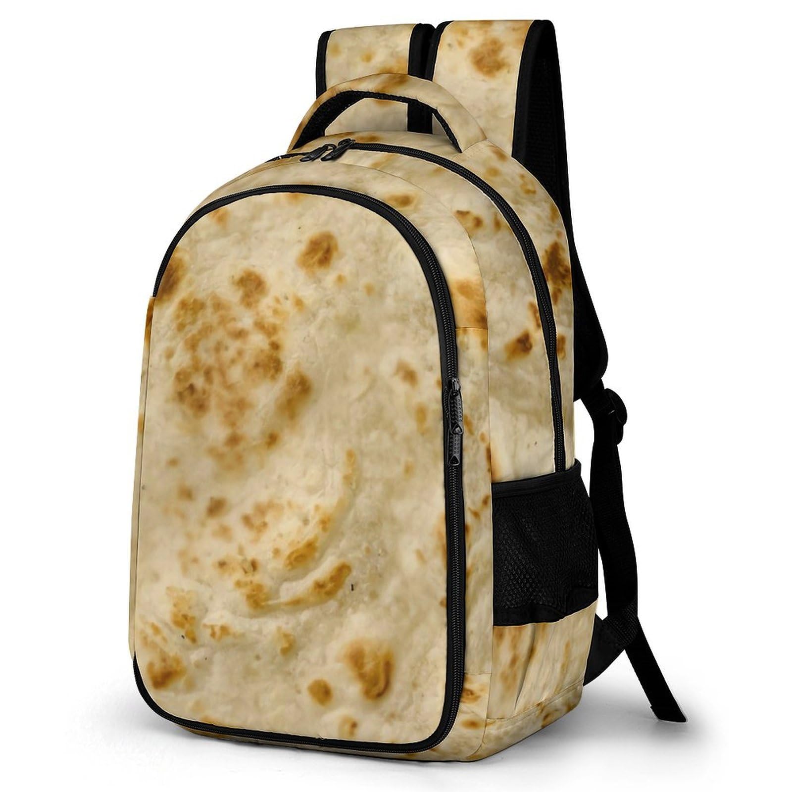 HYDJLXA Burritos, Giant Tortilla Backpack Large Capacity Lightweight Backpack Laptop Backpack For Unisex