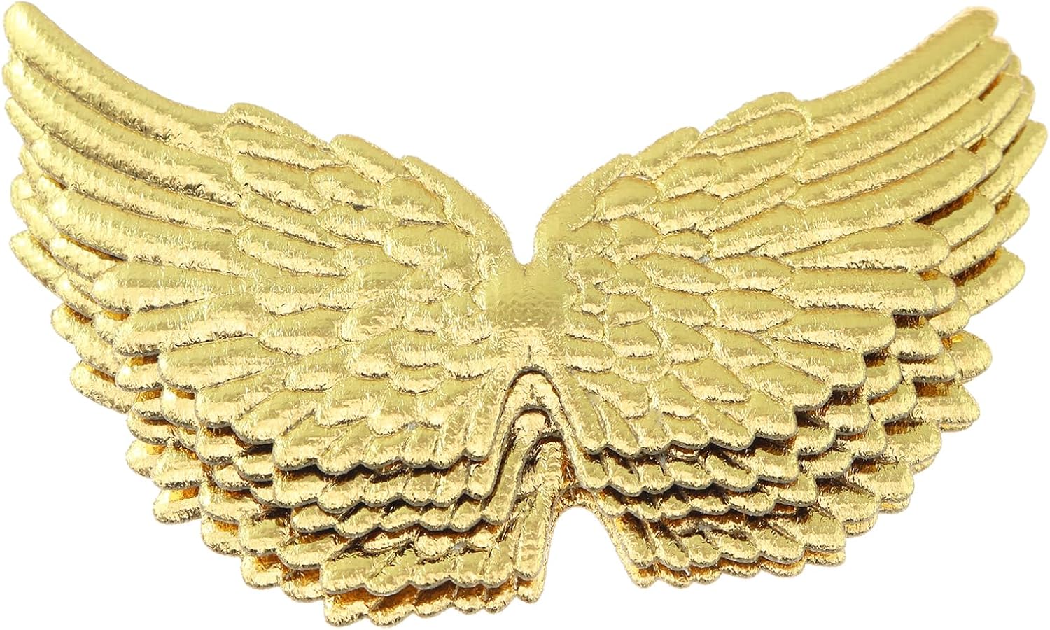 12PCS Mini Wings DIY Costume Backpack Accessary Crafts Angel Wings Craft Angel Wings Decorative Props, Gold image 3