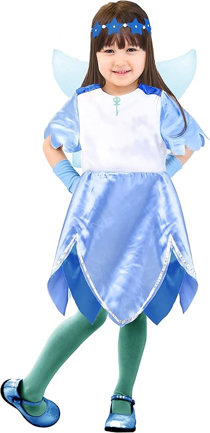 Amazon リルリルフェアリル 魔法の鏡 リン コスチューム 女の子 S 100cm 1cm キッズコスチューム おもちゃ