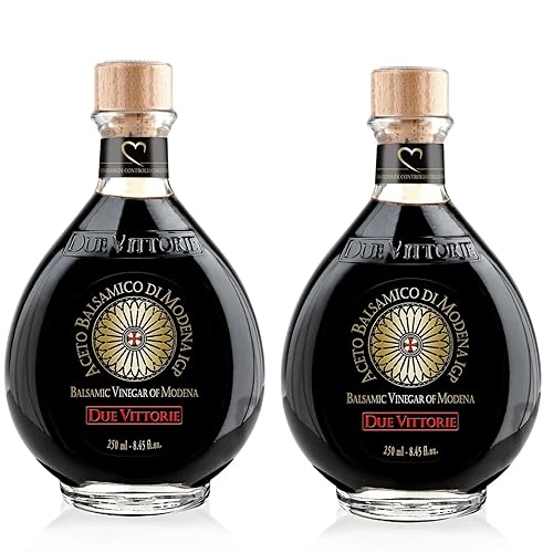 Miniatura 8 de Due Vittorie Vinagre Balsámico Oro Oro de Módena. Puntuación más alta del Consorcio de Módena, 16.91 fl oz  16.9 fl oz, paquete de 1