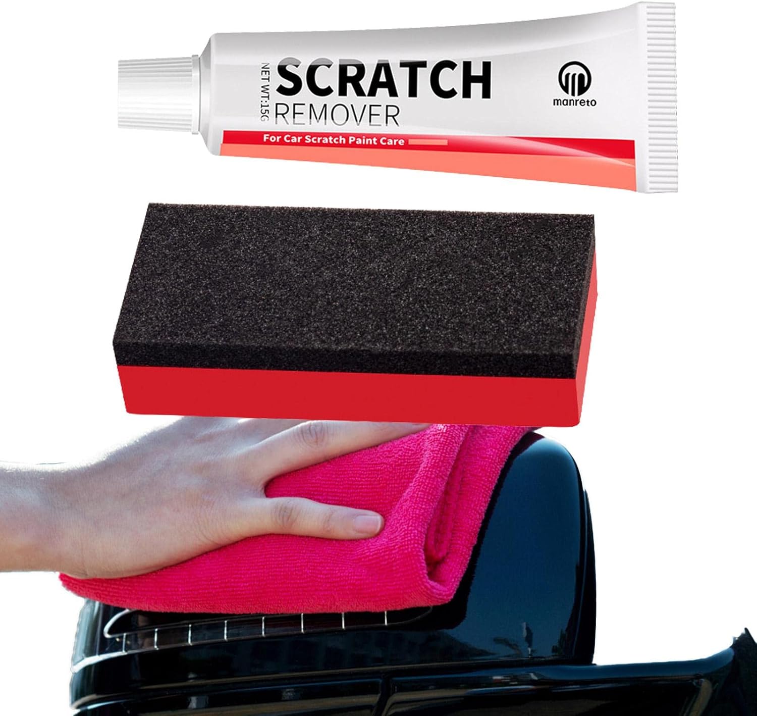 最大93 Offクーポン 車の傷の修理キット 車の傷の修理研磨ワックスキット 研磨およびワックスがけキット 効果的なペイント修復剤 スワール マーク ウォータースポット用の自動エクステリアケア製品 Bonsem Glm Co Il