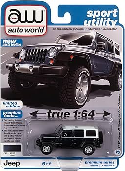 Amazon.com: Auto World - 2017 Jeep Wrangler Chief Edition : Toys