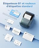 NIIMBOT B1 étiqueteuse Portable avec Grandes étiquettes pour Maison, Bureau - 9