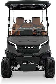 Kandi America Goat 2P Electric Golf Cart with 5,000W Motor, 48V Lithium Battery, Yoke Steering, Advanced Suspension, and Hydraulic Brakes – Eco-Friendly & Powerful for On-Road and Off-Road Adventures