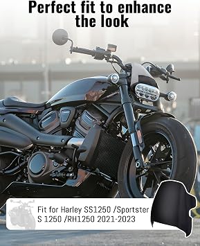 Front Fairing Headlight Covers for Harley Sportster S 1250 RH1250 2021-2023