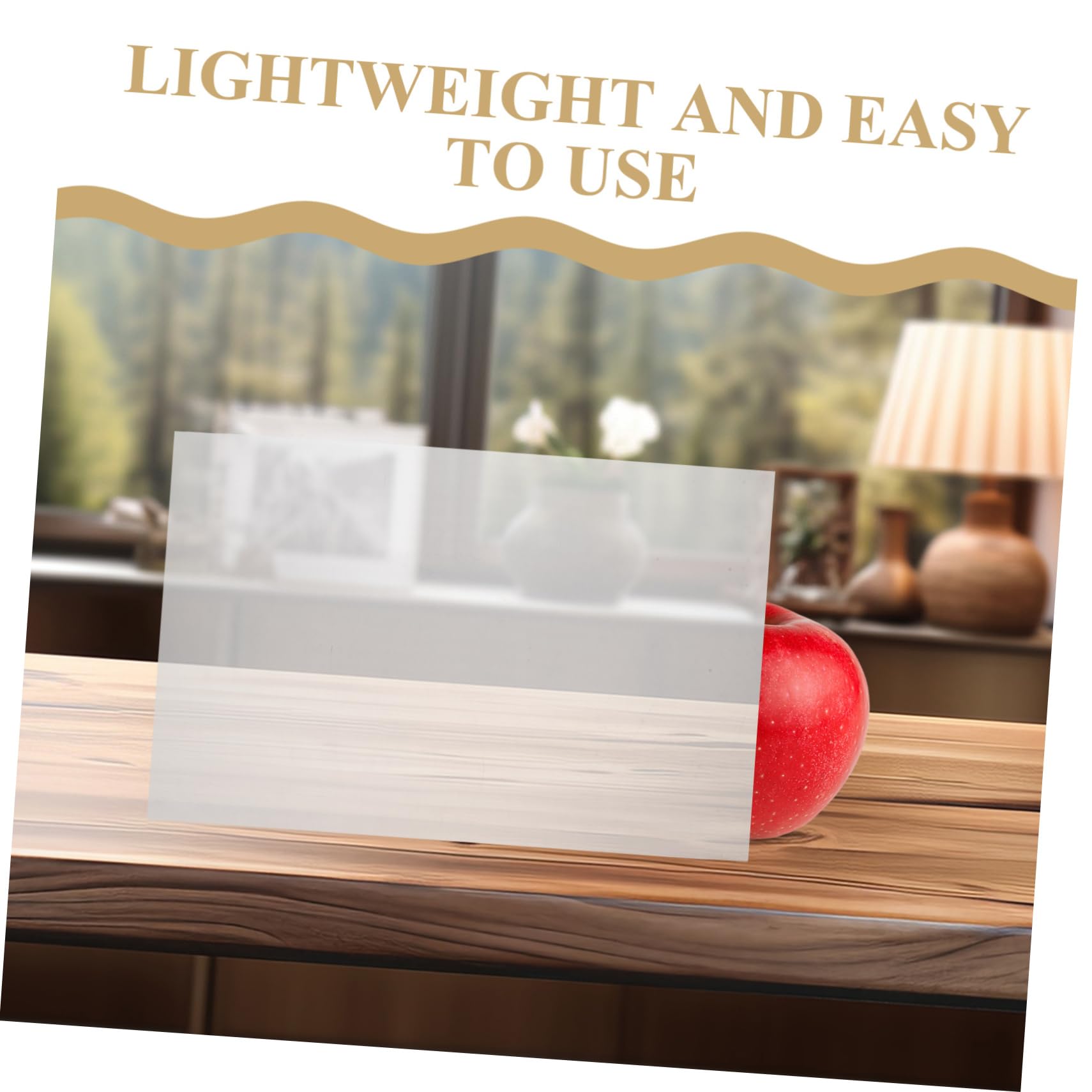 TOPBATHY Feuille Lenticulaire en Pet pour Illusions Invisibles, Effet Seamless Facile à Utiliser, pour Spectacles de Magie et Performances Professionnelles