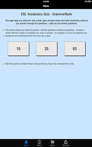 ESL Vocabulary Quiz - Grammarbank