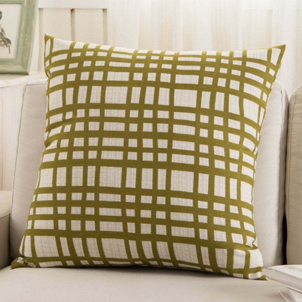 Coussin de canapé classique de style country américain en textile mélangé de qualité