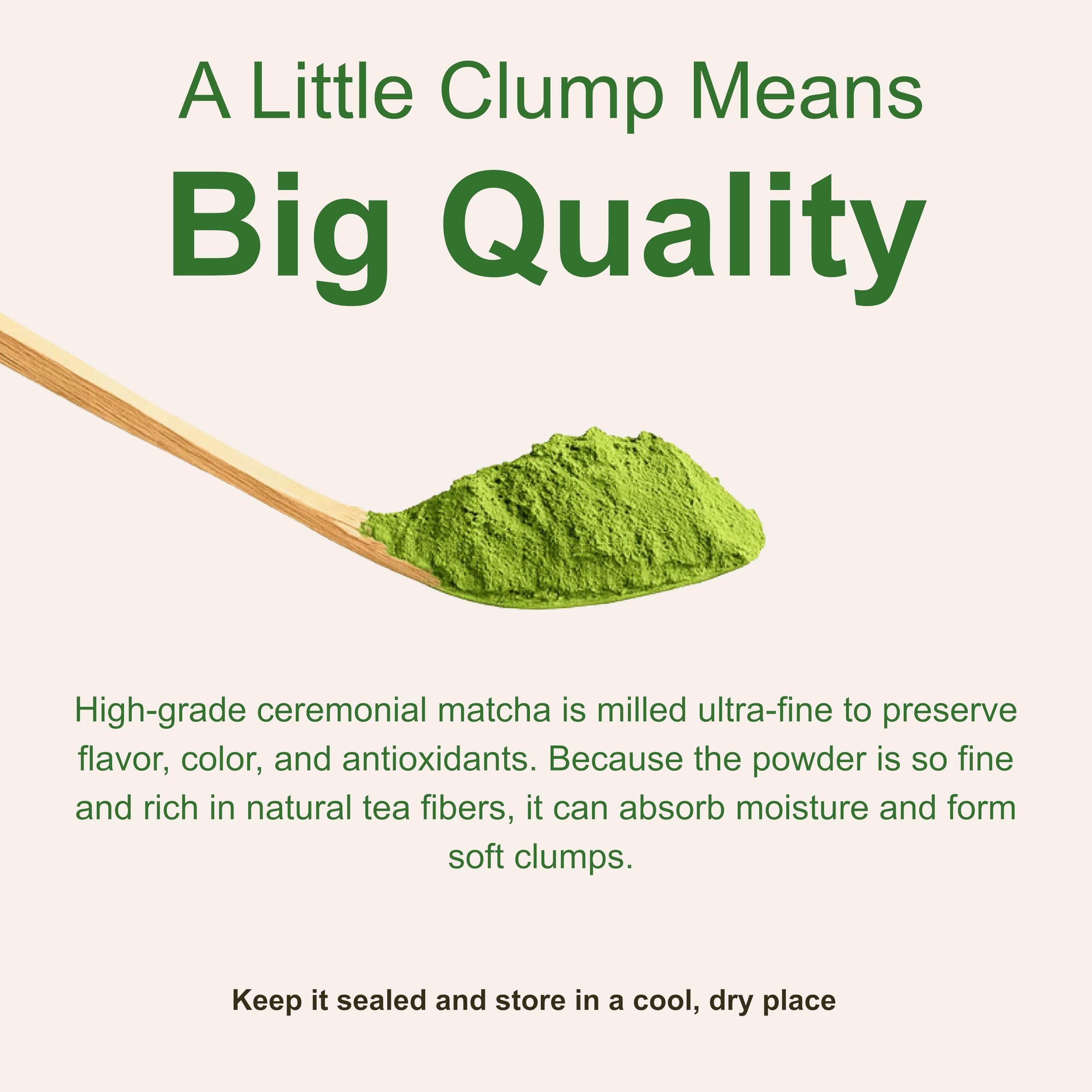 Organic Ceremonial Grade Matcha Powder 100 Servings First Harvest Authentic Japanese Origin 100 Barista-Grade Matcha Green Tea For — view 5