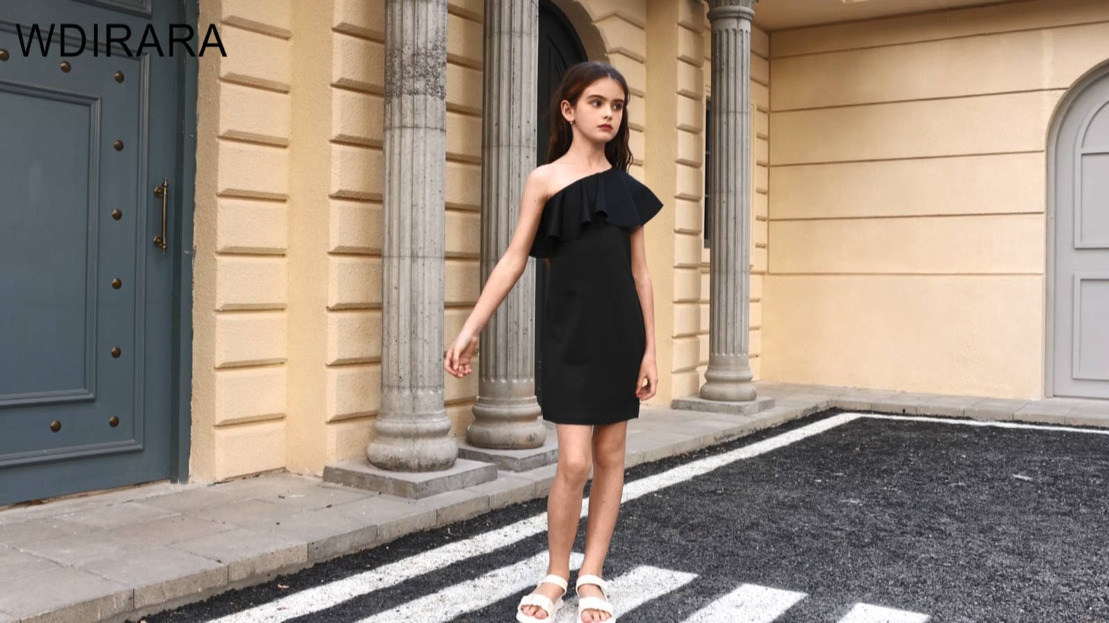 asymmetrical flowy dress Autumn/Winter Lotus Pink Hem Tie Waist Long Sleeve Midi for Women it ensures a comfortable fit for all V-neck Sleeveless Tie Back Asymmetrical