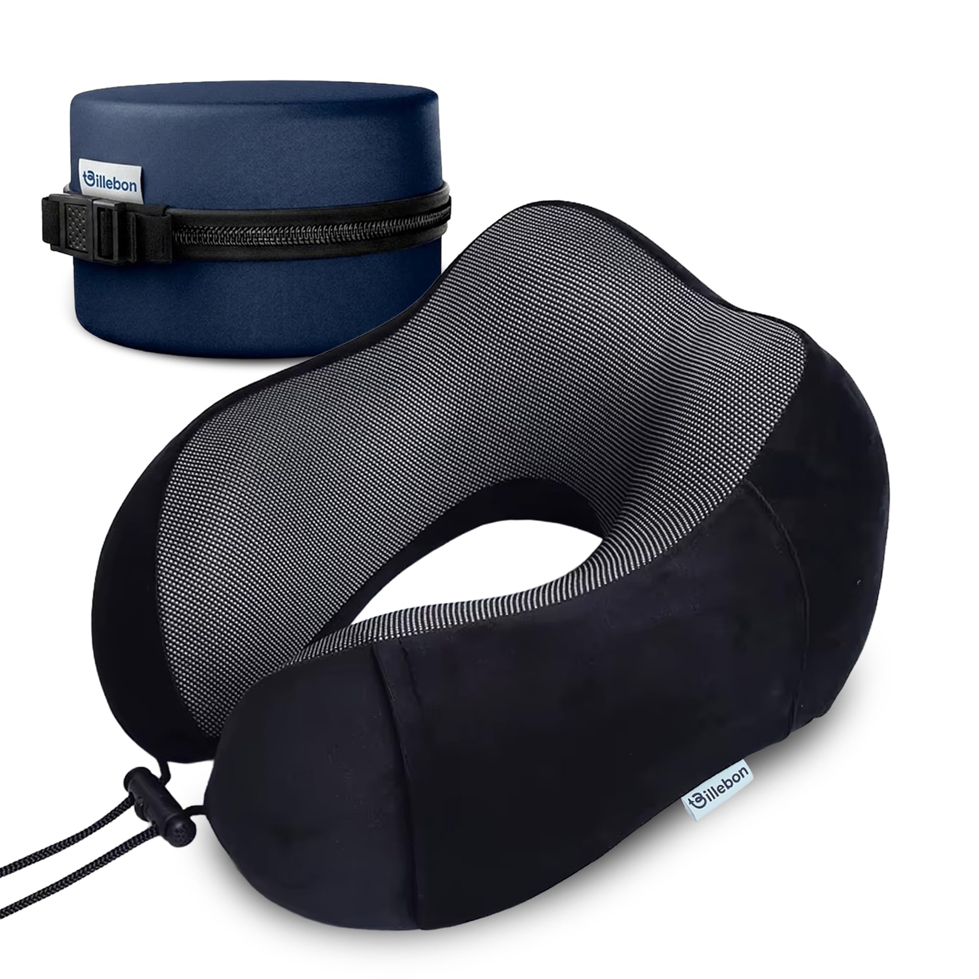 Billebon Memory Foam Neck Pillow - Travel Comfort -12