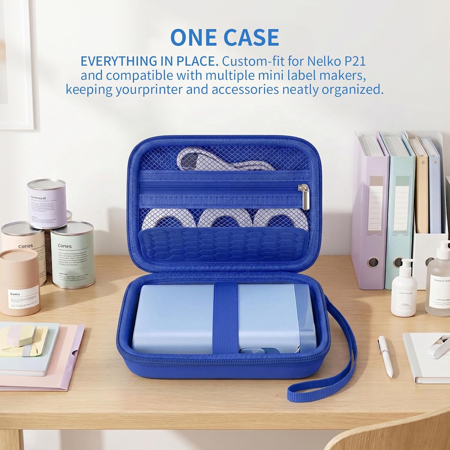 Comecase Label Maker Case for Nelko P21, for Phomemo D30, for JADENS D11 image 3