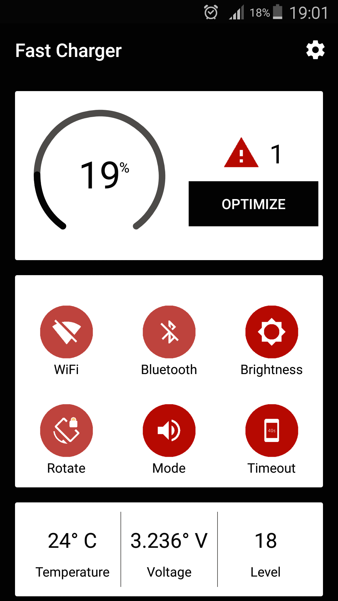 Fast charger App on Amazon Appstore