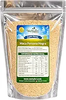 Wenutri Maca Peruana Negra Pura 250g Suplemento Herbal em Pó